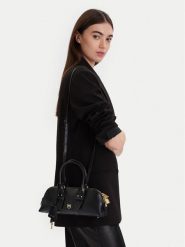 PINKO Torebka Bowling Bag Baguette AI 25-26 PLTT 105334 A0QO Czarny. Czarne torebki klasyczne damskie Pinko, bez wzorów, ze skóry, bez dodatków. Za 1,849.00 zł.