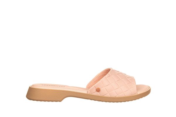 Klapki Azaleia Simone Comfy Flat Rast Nude Beige 198018, Róż/Beż, Tworzywo - 39. Czarne klapki damskie Azaleia, bez wzorów, z materiału, bez obcasa. W wyprzedaży za 49.00 zł.