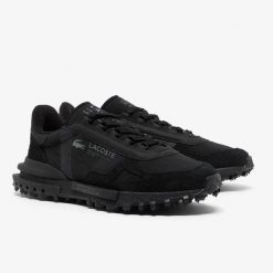 Buty Sportowe Męskie Lacoste Elite Active 225 4 SMA. Czarne buty sportowe na co dzień męskie Lacoste, z materiału, bez zapięcia, na fitness i siłownię. Za 598.40 zł.