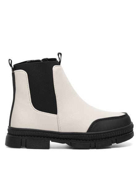 Nelli Blu Botki CM231205-52 Beżowy. Brązowe botki dziewczęce Nelli Blu, bez wzorów, z materiału, bez ramiączek. Za 99.99 zł.