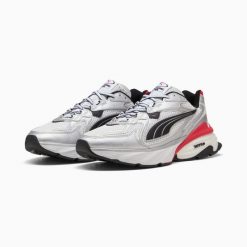 Buty sportowe męskie Puma FADE NITRO LS srebrne 40620312 r 44.5. Szare buty sportowe na co dzień męskie Puma, z gumy, bez zapięcia, trekkingowe. Za 366.62 zł.
