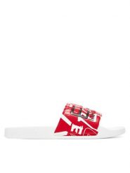 EA7 Emporio Armani Klapki 7X000108 AF15118 M0113 Czerwony. Czerwone klapki i japonki męskie EA7 Emporio Armani, z tworzywa sztucznego. Za 179.99 zł.