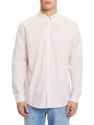 ESPRIT Koszula - Regular fit - w kolorze jasnoróżowym rozmiar: M. Różowe koszule męskie Esprit, m, bez wzorów, z bawełny, bez kołnierzyka, bez ramiączek. Za 83.42 zł.
