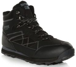 Buty trekkingowe dla meżczyzn Regatta VENDEAVOUR PRO. Czarne buty trekkingowe męskie Regatta, z materiału, bez zapięcia, trekkingowe. Za 259.99 zł.