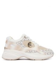 MICHAEL Michael Kors Sneakersy Zuma MK02656257 Kremowy. Białe buty sportowe dziewczęce MICHAEL Michael Kors, bez wzorów, ze skóry, bez zapięcia. Za 539.99 zł.