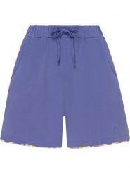 Naturana Szorty w kolorze niebieskim rozmiar: M. Niebieskie szorty damskie Naturana, bez wzorów, z podwyższonym stanem. Za 56.99 zł.