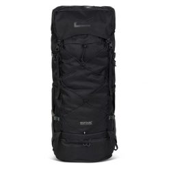 Plecak Survivor 5 85L. Szare plecaki damskie Regatta, bez wzorów, z materiału. Za 379.99 zł.