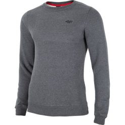Bluza męska BLM001 - ciemny szary melanż. Szare bluzy bez kaptura męskie 4f, m, z dzianiny. W wyprzedaży za 79.99 zł.