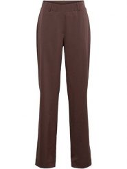 &Co Woman Spodnie "Patrice" w kolorze brązowym rozmiar: XS. Brązowe spodnie materiałowe damskie &Co Woman, bez wzorów, z materiału, z podwyższonym stanem. Za 244.80 zł.