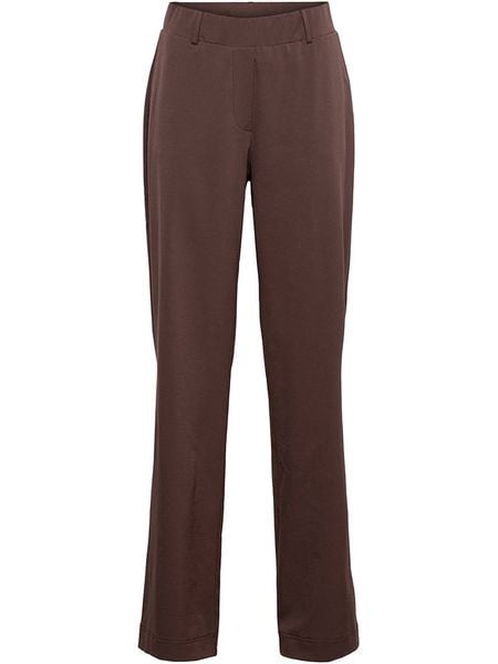 &Co Woman Spodnie "Patrice" w kolorze brązowym rozmiar: XS. Brązowe spodnie materiałowe damskie &Co Woman, bez wzorów, z materiału, z podwyższonym stanem. Za 257.92 zł.