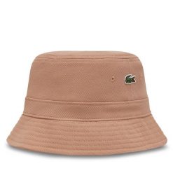 Kapelusz Lacoste. Brązowe kapelusze damskie Lacoste, bez wzorów. Za 159.99 zł.