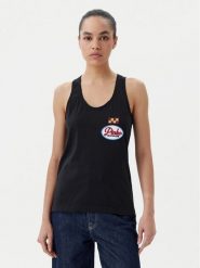 PINKO Top Noel 105269 A2ME Czarny Regular Fit. Czarne topy damskie Pinko, xl, bez wzorów, z bawełny, bez kołnierzyka. Za 359.99 zł.