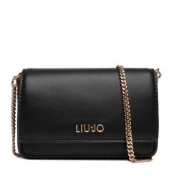 Torebka Liu Jo. Czarne torebki klasyczne damskie Liu Jo, bez wzorów, bez dodatków. Za 339.99 zł.
