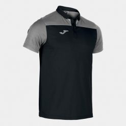 Koszulka polo do tenisa męska Joma Hobby II. Czarne koszulki polo męskie Joma, m, bez wzorów, bez ramiączek. W wyprzedaży za 127.80 zł.