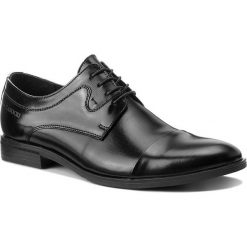 Półbuty LASOCKI FOR MEN - TA-LL42 Black. Czarne buty wizytowe męskie Lasocki For Men, z materiału, bez zapięcia. Za 219.99 zł.
