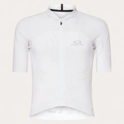Koszulka rowerowa męska Oakley ENDURANCE AERO biała FOA407943-100 r M. Białe t-shirty sportowe męskie Oakley, m, z nylonu, bez ramiączek, na fitness i siłownię. Za 634.35 zł.