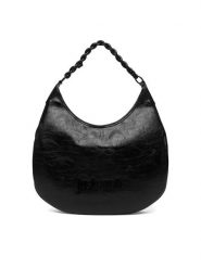 Just Cavalli Torebka 80RA4BC2 ZSD86 Czarny. Czarne torebki klasyczne damskie Just Cavalli, bez wzorów, ze skóry, bez dodatków. Za 849.99 zł.