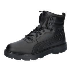 Buty Sportowe Męskie Puma DESIERTO V3. Czarne buty sportowe na co dzień męskie Puma, z futra, bez zapięcia, trekkingowe. Za 587.00 zł.