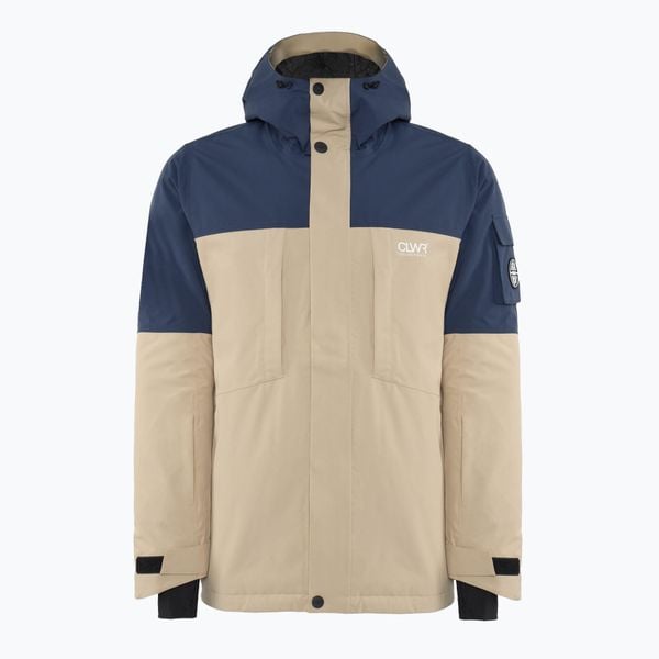 Kurtka snowboardowa męska Colourwear Eagle. Brązowe kurtki męskie Colourwear, l, bez wzorów, z materiału, bez kaptura, snowboardowy. Za 929.99 zł.