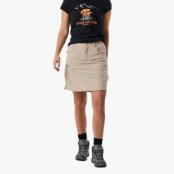 Spódnica turystyka damska Swedemount Glittertind Skirt szybkoschnąca. Brązowe spódniczki damskie SWEDEMOUNT, bez wzorów. Za 249.99 zł.