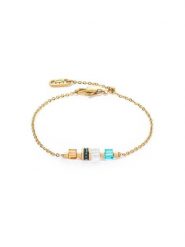 COEUR DE LION Bransoletka z kryształami Swarovski rozmiar: onesize. Żółte bransoletki damskie COEUR DE LION, ze stali. Za 226.24 zł.