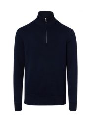 Nils Sundström Bluza Mężczyźni Bawełna niebieski, S. Niebieskie bluzy bez kaptura męskie Nils Sundström, m, z bawełny. Za 229.95 zł.