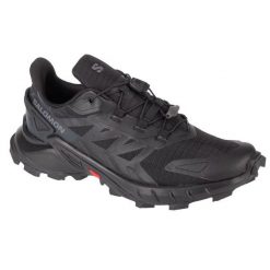 Buty do biegania Salomon Supercross 4 417374 czarne. Czarne obuwie do biegania damskie . Za 686.26 zł.