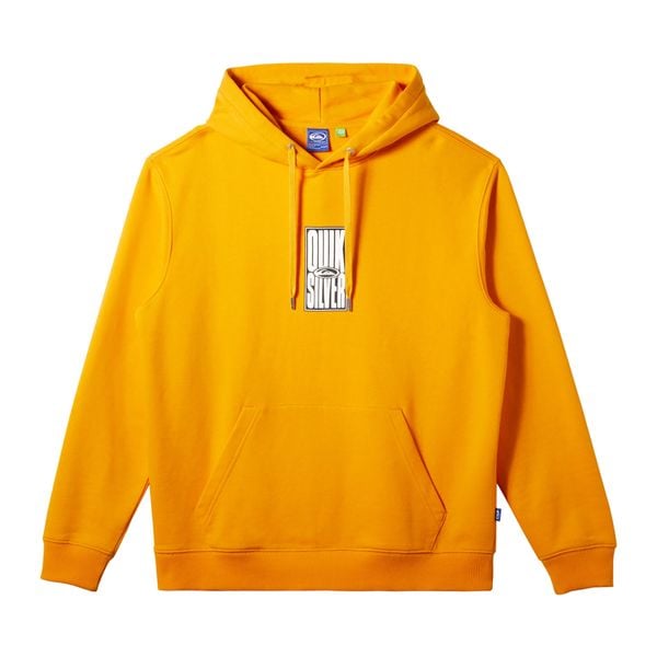 Bluza męska Quiksilver Saturn Hoodie. Żółte bluzy bez kaptura męskie Quiksilver, l. Za 229.99 zł.