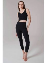 Onamaste Legginsy sportowe w kolorze czarnym rozmiar: L/XL. Czarne legginsy damskie Onamaste, l, bez wzorów, z materiału. Za 92.21 zł.