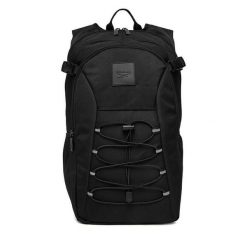 Plecak Reebok. Czarne plecaki damskie Reebok, bez wzorów, sportowe. Za 179.99 zł.