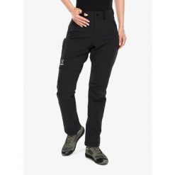 Spodnie softshell damskie Haglofs Moran Softshell Standard Pant. Czarne spodnie dresowe damskie Haglöfs, na lato, bez wzorów, z softshellu. Za 618.99 zł.