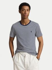 Polo Ralph Lauren T-Shirt 710944811500 Granatowy Regular Fit. Niebieskie koszulki polo męskie Polo Ralph Lauren, m, bez wzorów, z bawełny, bez ramiączek. Za 519.99 zł.