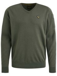 PME Legend Sweter w kolorze khaki rozmiar: 3XL. Brązowe swetry męskie PME Legend, xl, bez wzorów, z bawełny, bez kołnierzyka. Za 149.31 zł.