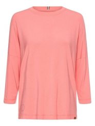 Camel Active Koszulka w kolorze różowym rozmiar: 4XL. Różowe bluzki damskie Camel Active, xl, bez wzorów, z wiskozy, bez kołnierzyka, bez ramiączek. Za 96.14 zł.