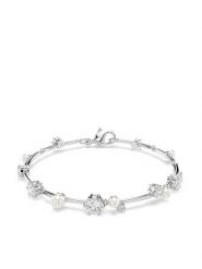 Swarovski Bransoletka Constella 5707511 Srebrny. Szare bransoletki damskie Swarovski, metalowe. Za 619.99 zł.