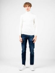 Xagon Man Sweter "Turtleneck" | A22081 & ELV18 | Mężczyzna | Kremowy. Białe swetry męskie Xagon, m, bez wzorów, z dzianiny, bez kołnierzyka. W wyprzedaży za 229.00 zł.