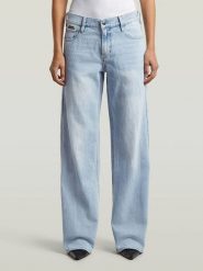 G-Star Dżinsy - Loose fit - w kolorze błękitnym rozmiar: W23/L32. Niebieskie jeansy damskie G-Star. Za 284.95 zł.