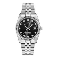 Jacques du Manoir Kobietyzegarek Inspiration Zegarki damskie 1 ct Biały Damski. Białe zegarki damskie Jacques du Manoir, srebrne. Za 885.79 zł.