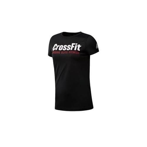 Koszulka sportowa damska Reebok Fef Speedwick. Czarne bluzki sportowe damskie Reebok, bez kołnierzyka, bez ramiączek. Za 203.00 zł.