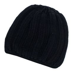 Capu Czapka zimowa 1860-C Black. Czarne czapki męskie Capu, na zimę, bez wzorów. W wyprzedaży za 19.00 zł.