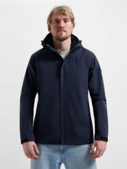 TRAVELIN' Kurtka funkcyjna "Aron" w kolorze granatowym rozmiar: XXL. Niebieskie kurtki outdoor męskie Travelin', s, z aplikacjami, ze skóry, bez kaptura. Za 339.99 zł.