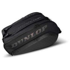 Torba do padla Dunlop Elite czarna. Czarne torebki klasyczne damskie Dunlop, bez wzorów, z materiału, duże, bez dodatków. Za 420.70 zł.