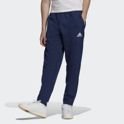 Entrada 22 Presentation Pants. Czarne spodnie dresowe męskie Adidas, bez wzorów, z dresówki. Za 100.96 zł.