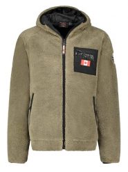 Canadian Peak Kurtka polarowa "Udeafeak" w kolorze khaki rozmiar: L. Brązowe kurtki męskie Canadian Peak, l, bez wzorów, z polaru, bez kaptura. Za 213.18 zł.