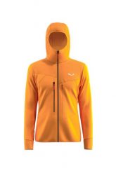 Bluza wspinaczkowa męska Agner PL Hooded. Brązowe bluzy z kapturem męskie Salewa, l, z dzianiny. Za 653.00 zł.