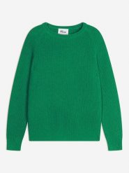 Just Cashmere Kaszmirowy sweter w kolorze zielonym rozmiar: L. Zielone swetry klasyczne damskie Just Cashmere, l, z kaszmiru, bez kołnierzyka. Za 317.62 zł.