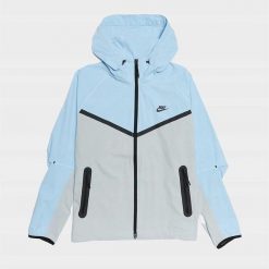 Kurtka Męska Sportowa Wiatrówka Nike Tech Windrunner. Niebieskie kurtki treningowe męskie Nike, m, bez wzorów, na fitness i siłownię. Za 338.80 zł.