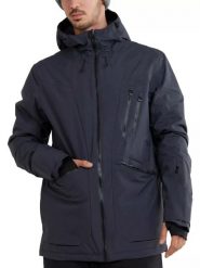 Kurtka narciarska męska Decatur Jacket. Czarne kurtki narciarskie i snowboardowe damskie Fundango, m, bez wzorów, z materiału, z kapturem, narciarskie. Za 799.90 zł.