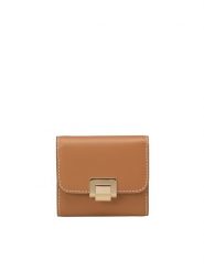 Marc O´Polo Skórzany portfel w kolorze jasnobrązowym - 10,5 x 9 x 3 cm rozmiar: onesize. Brązowe portfele damskie bez wzorów, z materiału. Za 250.45 zł.