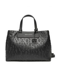 Armani Exchange Torebka XW001222 AF15774 UC001 Czarny. Czarne torebki klasyczne damskie Armani Exchange, bez wzorów, ze skóry, bez dodatków. Za 539.99 zł.